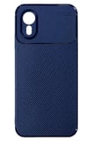 Newface Samsung Galaxy XCover 7 Kılıf Auto Focus Karbon Kapak - Lacivert