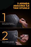 Ford Kuga 2014 4D Havuzlu Universal Paspas Krom Gri