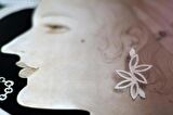 Lotus Küpe Silver
