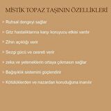 Gümüş Mistik Topaz Bileklik
