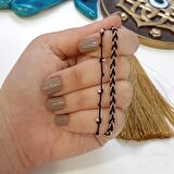 Gümüş İkili Örgü Bileklik