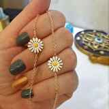 Gümüş Papatya Bileklik