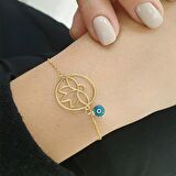 Gümüş Lotus Çiçeği Bileklik