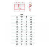 İto 254/68k Silindir Barel, 3 Anahtarlı 26/10/32 Mm