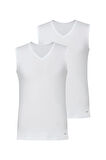 BLACKSPADE ERKEK KOLSUZ V YAKA T-SHİRT 2'Lİ PAKET 9677