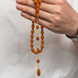 BlackCraft Sıkma Kehribar Tesbih (BC-1DBBA2)