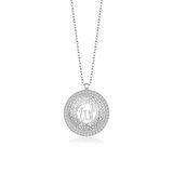 BlackCraft Gümüş Allah Yazılı Kadın Kolye (BC-DD160C)