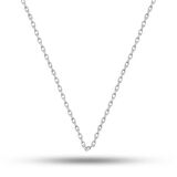 BlackCraft Gümüş 0.40 Mikron 50 Cm Forse Zincir (BC-30FC03)