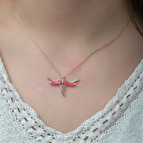 BlackCraft Gümüş Yusufçuk Kadın Kolye (BC-AE9406)