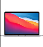 Macbook Air M1 Çip 8gb 256gb Ssd Macos 13" Qhd Taşınabilir Bilgisayar Uzay Grisi KUTUSU AÇIK SIFIR
