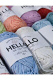 12'li 25Gram Punch Ve Amigurumi Iplik Seti Minik Yumaklar Pastel Renkler