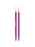 Knitpro Zing Kısa 5,00 Mm Değiştirilebilir Metal Misinalı Şiş Ucu 47525