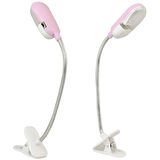 Bilmate Powermaster PM-2510 LR44 Pilli Ledli Kitap Okuma Klavye Lambası Mandallı Kıskaçlı Gece Lambası