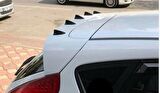 5 li Mini Shark Balina Anten Seti Balık Sırtı Süs Anten Siyah