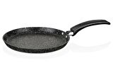 FALEZ Black Line 24 cm Granit Krep Tavası