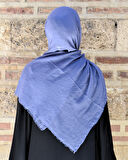 Konfor Bambu Şal İndigo – Tok Duruşlu, Kaymaz