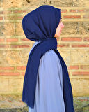 Konfor Bambu Şal Lacivert– Tok Duruşlu, Kaymaz