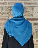 Konfor Bambu Şal Mavi– Tok Duruşlu, Kaymaz