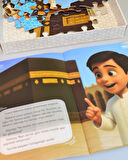 Mescid-i Haram 54 Parça Çocuk Puzzle – Hikâye Kitabı ve Boyama Kitabı Hediyeli, Özel Kutulu