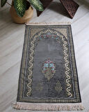 Çeyizlik Hediyelik Seccade Set – Astarlı Kadife Seccade, Eşarp, Kristal Tesbih, Erkek Tesbihi, Takke ve Esanslı Özel Kutulu Lüks Hediye