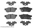 Blue Print ADH24286 Arka Fren Balatası Disk İçin Honda Civic 1996-2000 Jazz City 2002-2010 Cr92-98 Integra 88-96 43022TF0G00