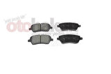 Blue Print ADN142117 Ön Fren Balatası Micra K12 03-Note 06-Clio III 05-Modus 04-Duster 10-Logan 04-Dokker 12-G 116mm Y 52.1mm K 17.4mm 55810T62J00
