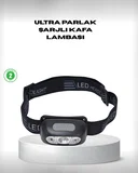 Gece Balıkçılığı İçin Ultra Parlak Şarjlı Kafa Lambası | 4 Işık Modu + 