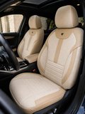 Ford C-Max Araçlara Uyumlu Tay Tüyü Deri Oto Koltuk Kılıfı-Balat Serisi