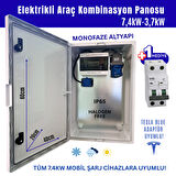 Hgsşarj "BluePan" 7,4kW Elektrikli Araç Kombinasyon Panosu, 3x32A VIKO Sigorta Grubu