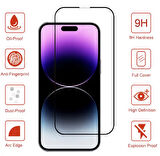 Blue Spectrum Apple Uyumlu Iphone 15 Pro Ekran Koruyucu Tam Kaplayan Seramik 