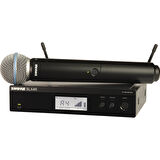 Shure BLX24RE/B58 Kablosuz Vokal Mikrofon Seti, BETA 58A Kapsüllü