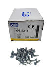 Çinko 3,5x18 Mm Sunta Vidası / 1000 Adet