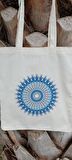 Mandala Mavi Bez Çanta