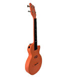 CARBON FİBER UKULELE TAM PROFESYONEL FUL SET MAT TURUNCU