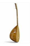 Kısa Sap Bağlama Gitar Burgulu Masif Dut Ağacı Nokta Klavyeli Profesyonel Çift Kafes