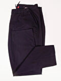 Büyük Beden Erkek Lacivert Bağcıklı Pantolon
