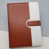Tarihsiz Ajanda Defter Kahverengi Beyaz Renk