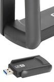 Mbps Wifi Alıcı Kablosuz Wifi Adaptörü Çift Band Çift Antenli