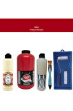 Banyo Mutfak Boyası-Cadence Multi H-053 Crımson Kırmızı 2Lt Pya 500Ml Taş Vernik 500Ml Ruloset