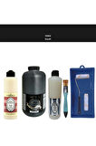 Banyo Mutfak Boyası-Cadence Multi H-060 Siyah 2Lt Pya 500Ml Taş Vernik Parlak 500Ml Ruloset
