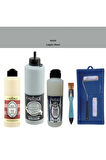 Banyo Mutfak Boyası-Cadence Multi H-039 Lagun Mavi 500Ml Pya250Ml Taş Vernik Parlak 250Ml Saten Rulo