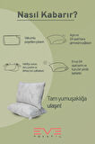 10 Adet Bamboo Gri Serisi Kılıflı Fermuarlı Yıkanabilir Antialerjik Silikon Elyaf Yastık 50x70cm 800 gr