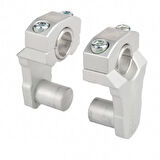 22 mm / 28 mm Pivot Gidon Yükseltme Mat Gümüş