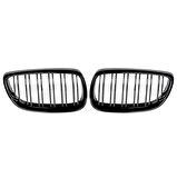 3 SERISI E92 2006-2009 IÇIN UYUMLU M3 GÖRÜNÜM PANJUR (CIFT CIZGI BÖBREK) PIANO BLACK