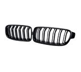 3 SERISI F30 2012-2018 IÇIN UYUMLU M3 GÖRÜNÜM PANJUR (BÖBREK) PIANO BLACK