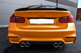 3 SERISI F30 IÇIN UYUMLU 2012-2018 IÇIN UYUMLU M4 GÖRÜNÜM SPOILER - PIANO BLACK