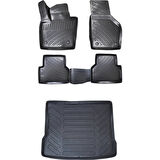 Audi Q3 2011-2018 3D Araca Özel Paspas ve Bagaj Havuzu Set