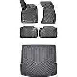 Bmw 5 Serisi F10 2010-2013 3D Araca Özel Paspas ve Bagaj Havuzu Set