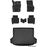 Renault Kangoo 1997-2007 3D Araca Özel Paspas ve Bagaj Havuzu Set