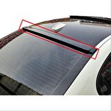 5 SERISI G30 İÇİN UYUMLU CAM ÜSTÜ SPOILER - PIANO BLACK-PARLAK SIYAH